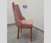 Belmont Metal PVD Coated Leg Dinning Chair