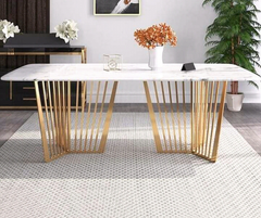 Elegance 08-Persons PVD coated Dinning Table