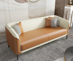 Vantage 3-Seater Leather Sofa