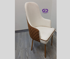 Verve Metal Powder Coated Leg Dinning Chair