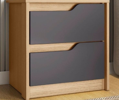 Vogue Wooden Bedside Table