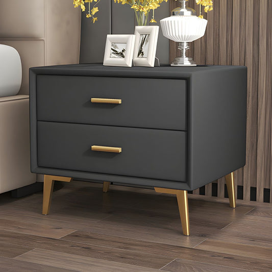 Luxe Black Bed Side Table