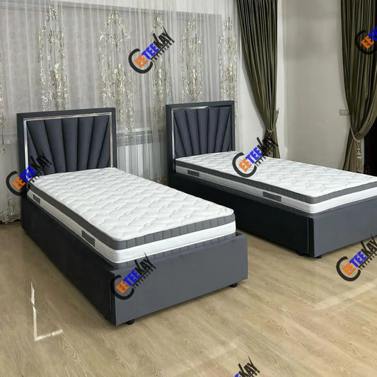 Urban Grey Single Bed