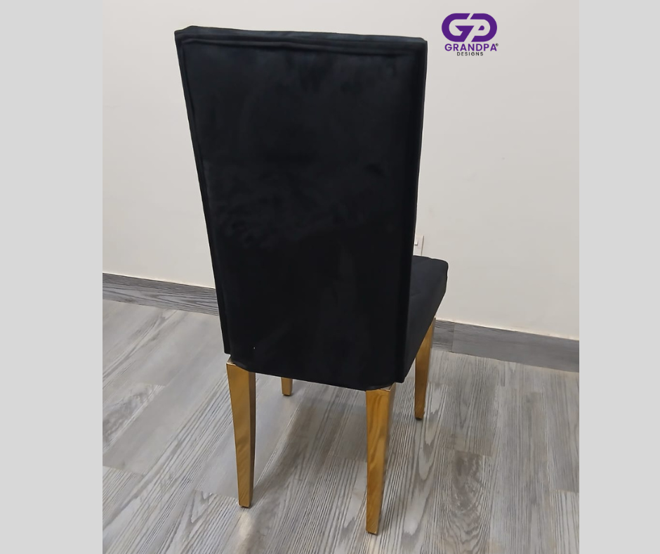 Astoria Metal PVD Coated Leg Dinning Chair