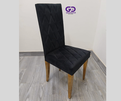 Astoria Metal PVD Coated Leg Dinning Chair