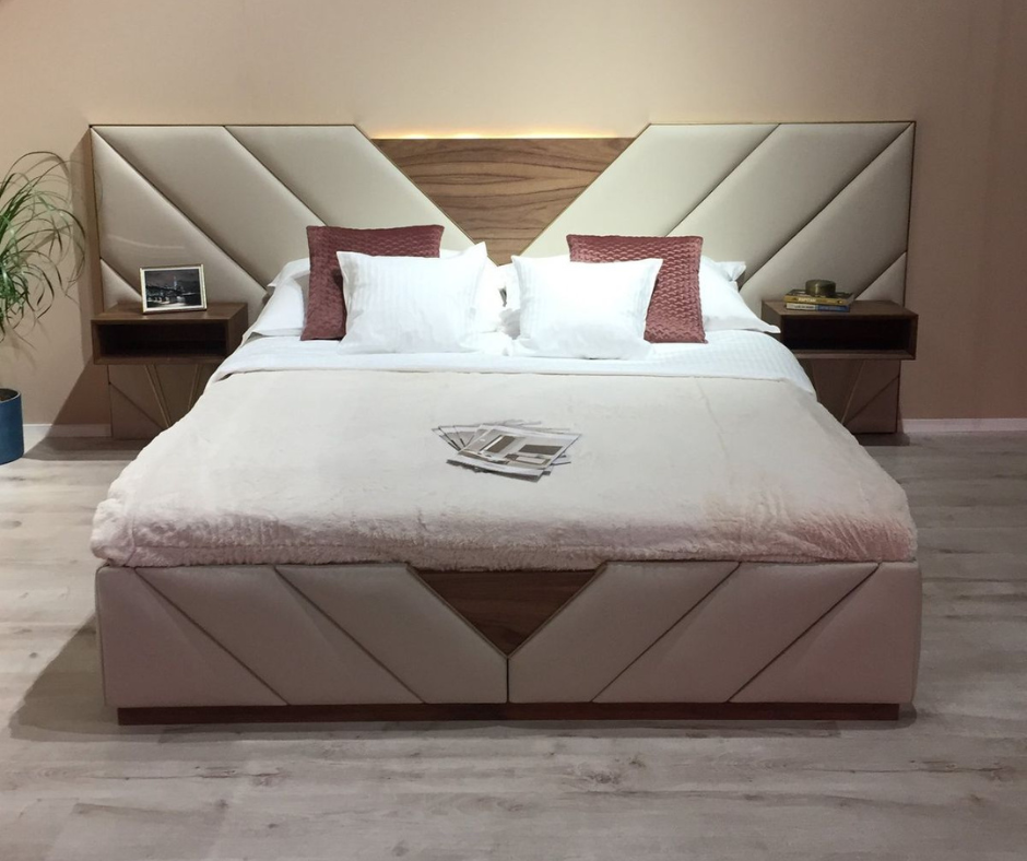 Azure King Size Bed