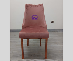 Belmont Metal PVD Coated Leg Dinning Chair
