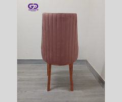 Belmont Metal PVD Coated Leg Dinning Chair