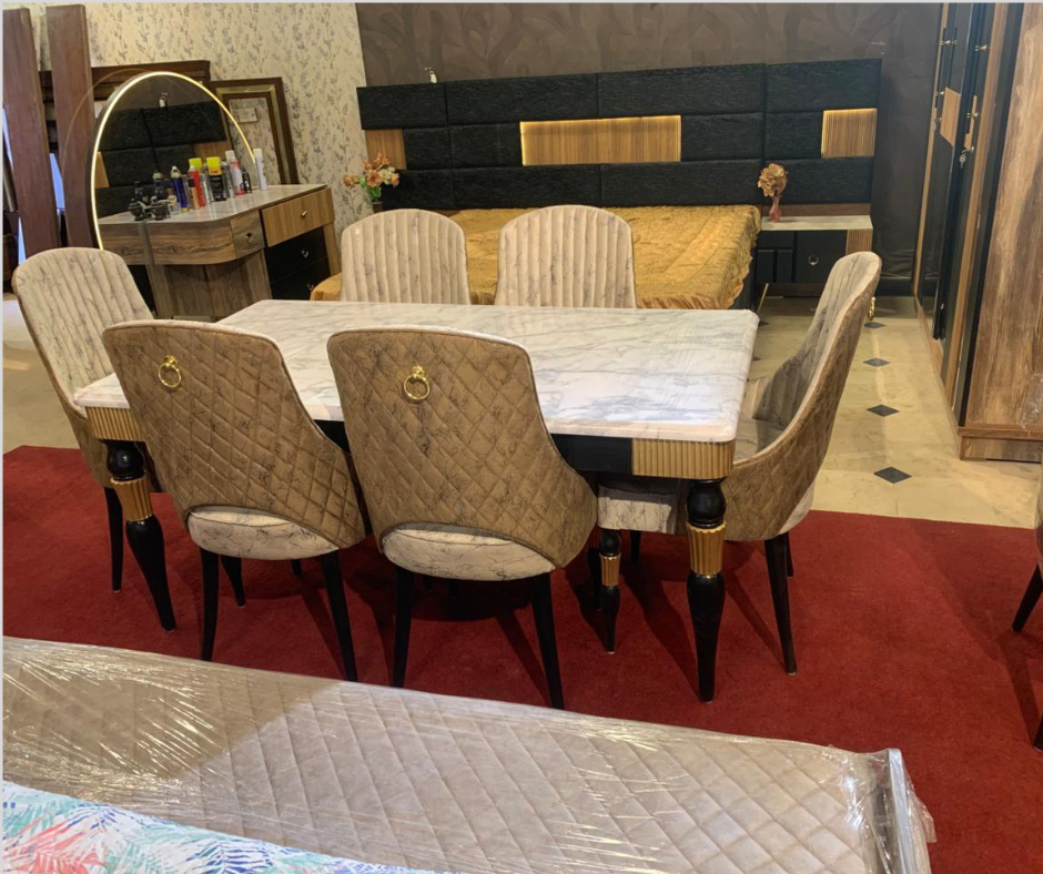 Carlton Deco 6-Persons Dining Table