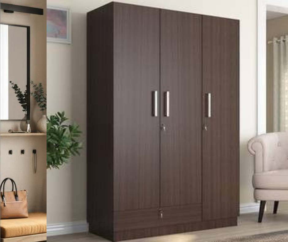 Celeste 03 Doors Wardrobe