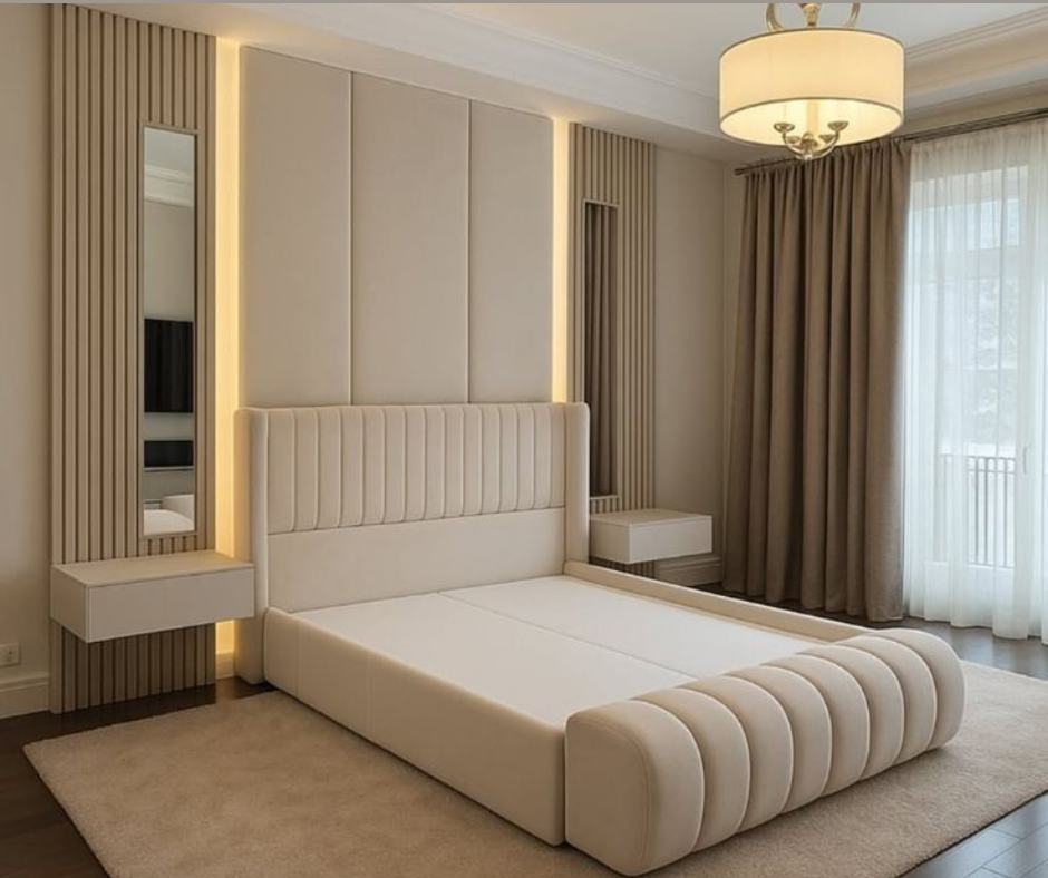 Elegant King Size Bed