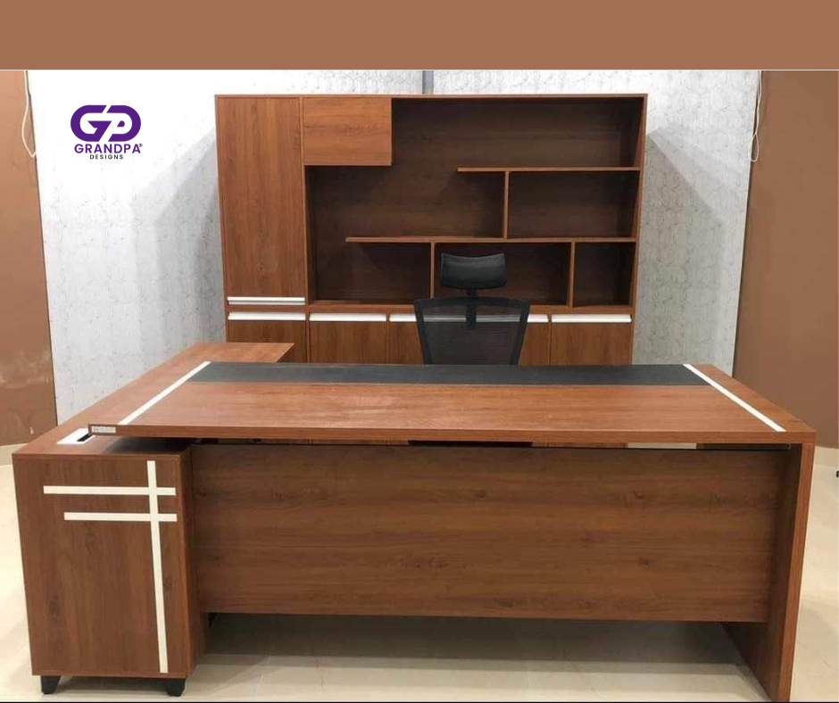 Granite Executive Desk