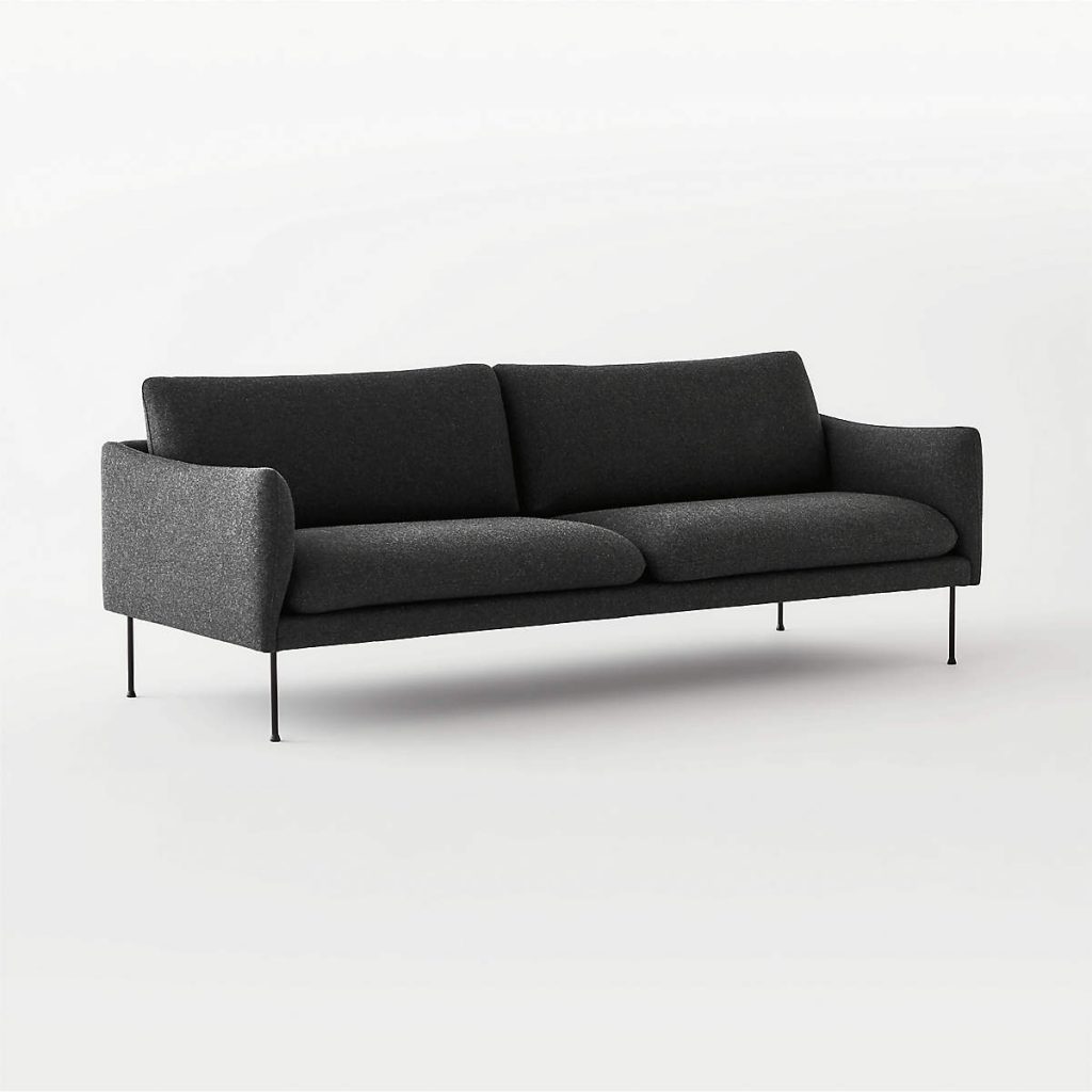 Mavis Grey Wool Sofa