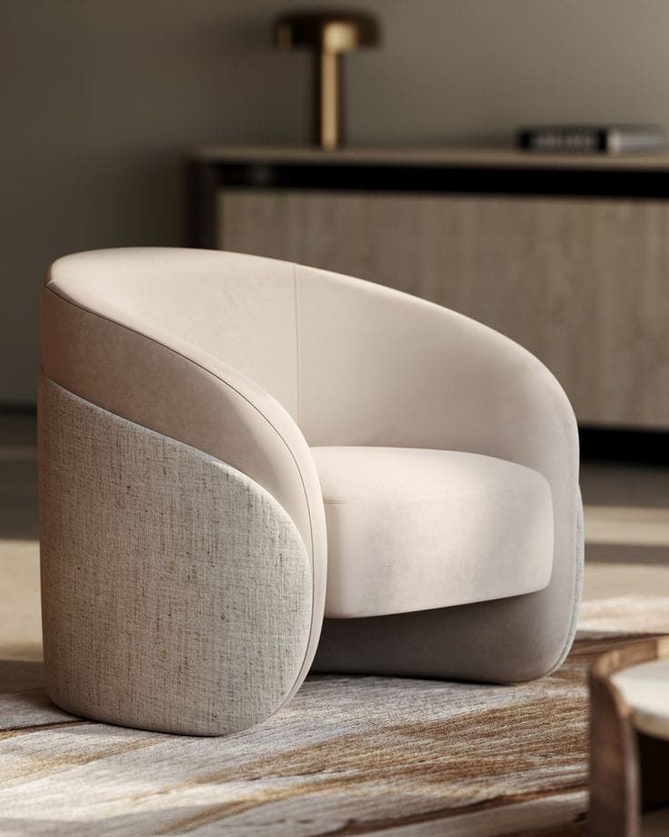 Mono Luxe 1 Seater Sofa