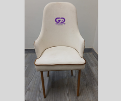 Verve Metal Powder Coated Leg Dinning Chair