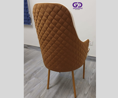 Verve Metal Powder Coated Leg Dinning Chair