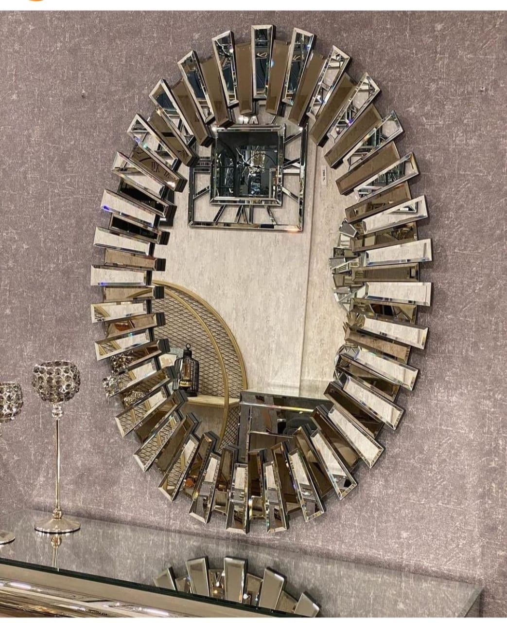 WillowWave Wall Mirror