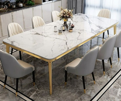 Windsor 08-Persons PVD coated Dinning Table