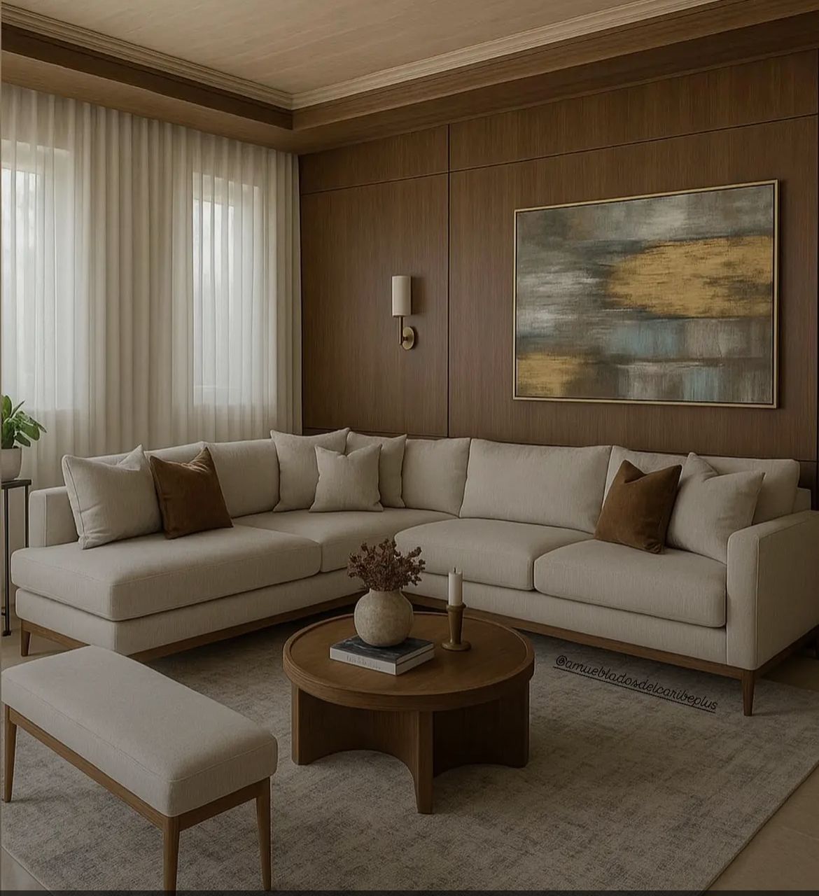 Ravlo L-Shaped Sofa
